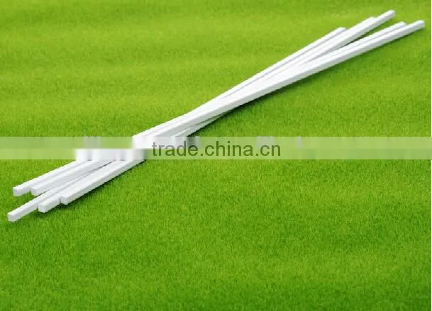 model square tube in plastic profile, plastic scale tube, DIY model material, materials for architecture models