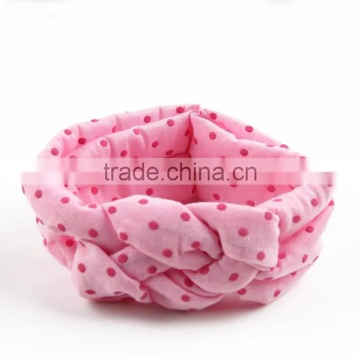 knot headband baby headband dot hairband