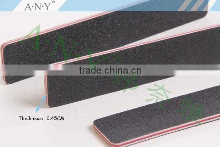 UV Gel Nails Care Cheap Paper Emery Sand Nail Files Wide Shape