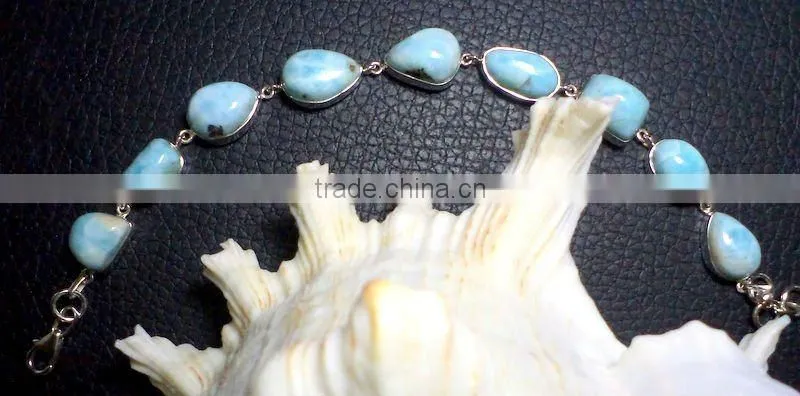 Rainbow Moonstone Pear Multi Stone Bracelet, 925 Solid Sterling Silver Bracelet, Designer Bezel Bracelet