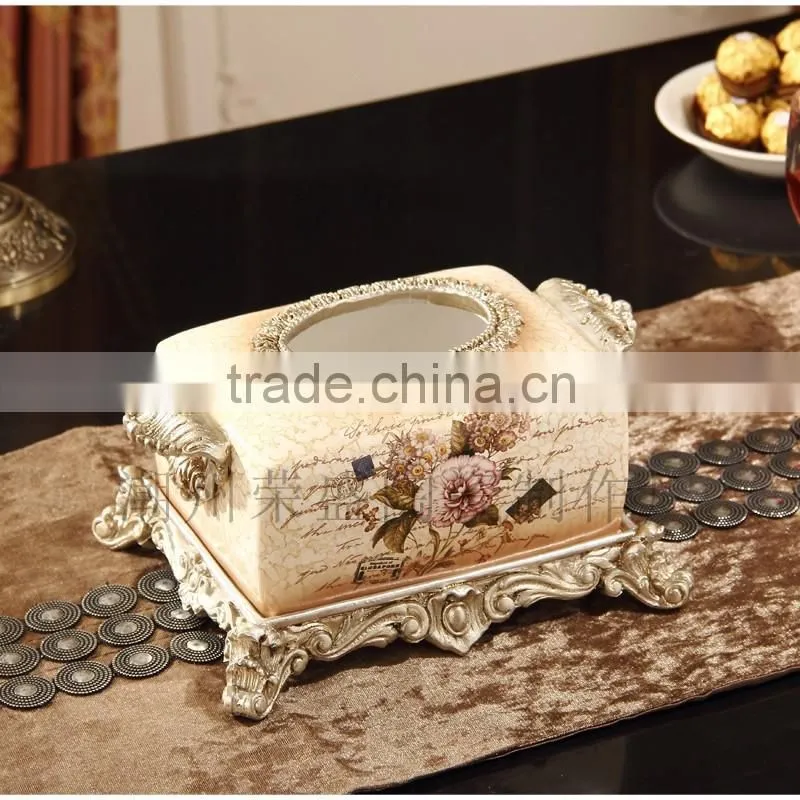 European Style Ceramic Napkin Holder