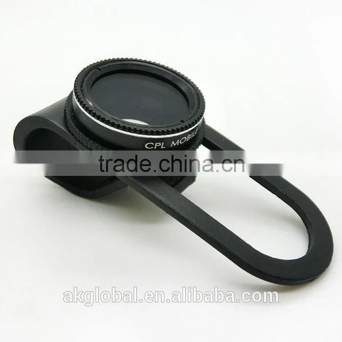 Universal Clip CPL Mobile Phone camera lens for cell phone