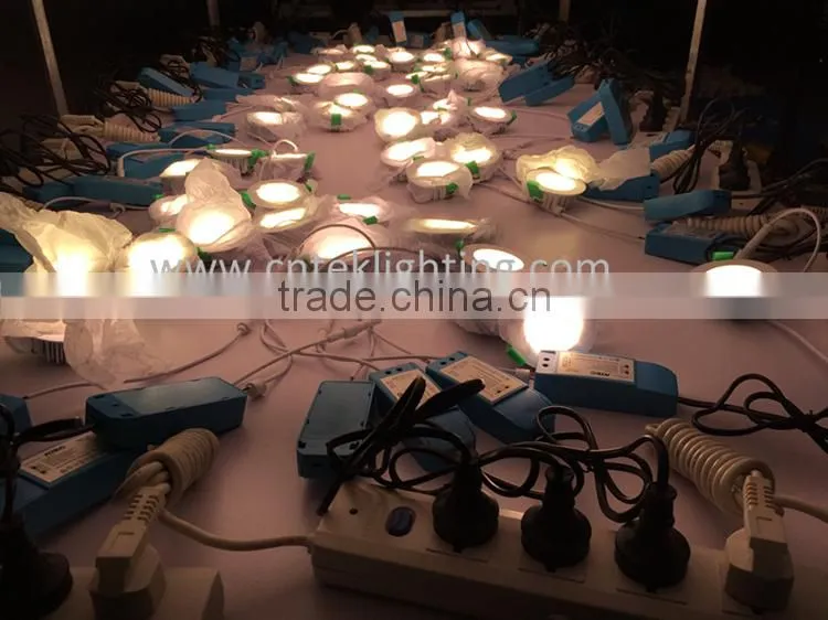 12w dimmable Recessed led downlight saa Warm White