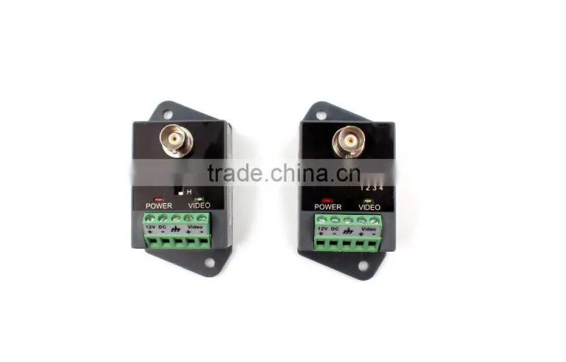 1 CH Active Power Vedio Balun support 2400 Meters CCTV Balun YJS-351TR