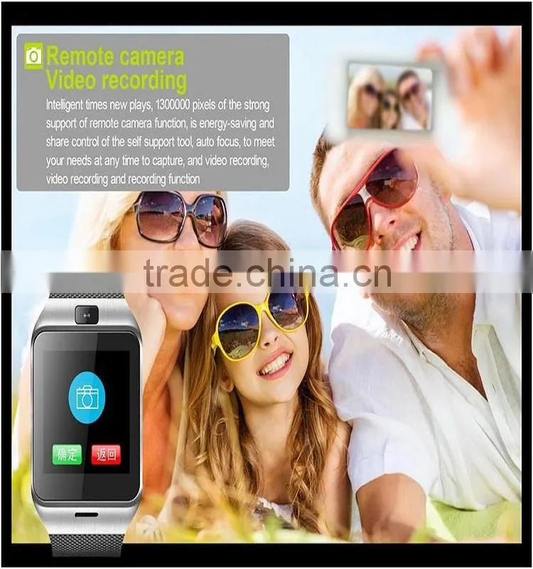 2015 new product Gsm Android Smart Watch Smartwatch Android Watch NFC Wifi Smart Bluetooth Watch GV18
