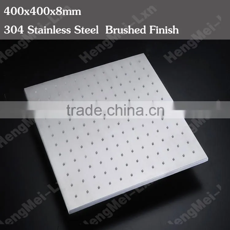 led shower 16 inches concealed ceiling shower rain,body shower massage shower set with water pressure led light