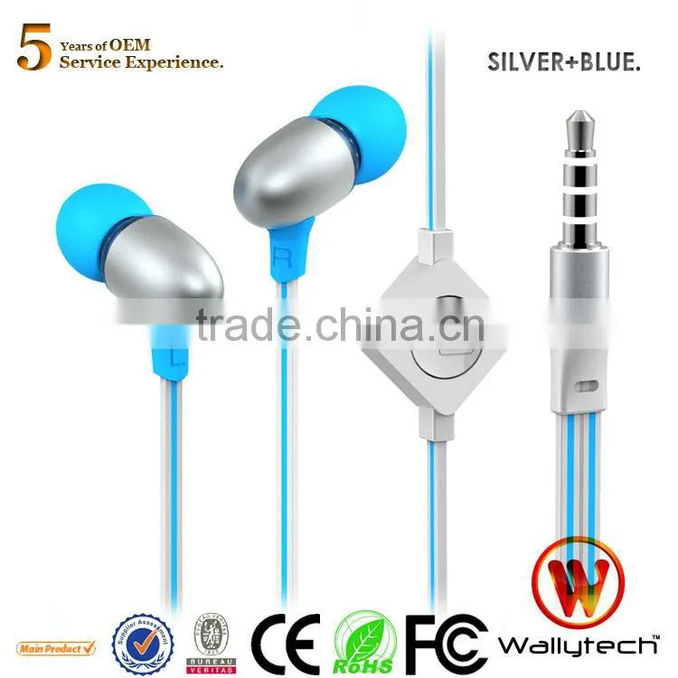 Newest colorful earphone earphone parts,music earphone for mobile phone