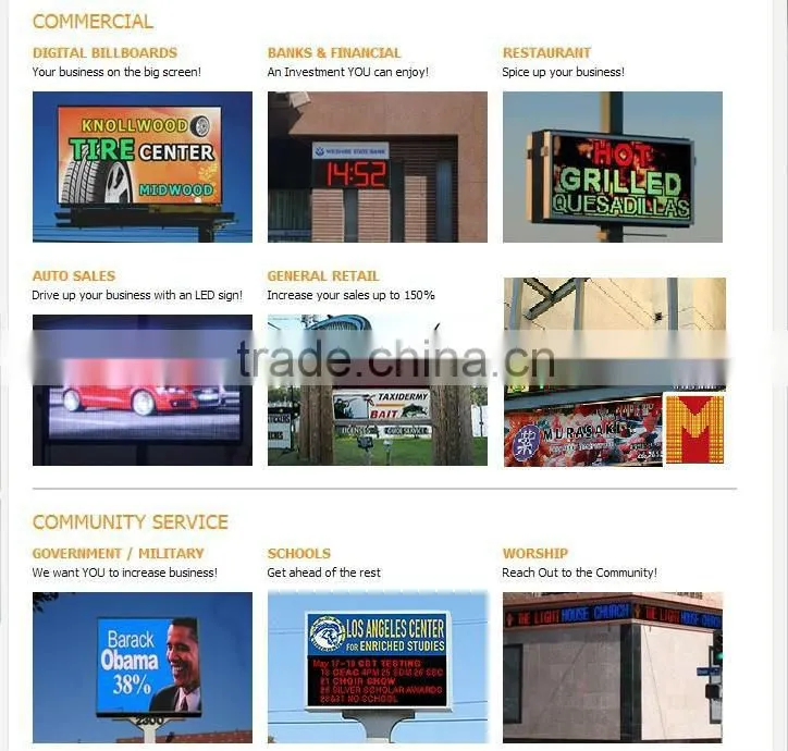 Asram 32X128pixel P7.62mm red green indoor dot matrix led message display sign with scrolling moving text