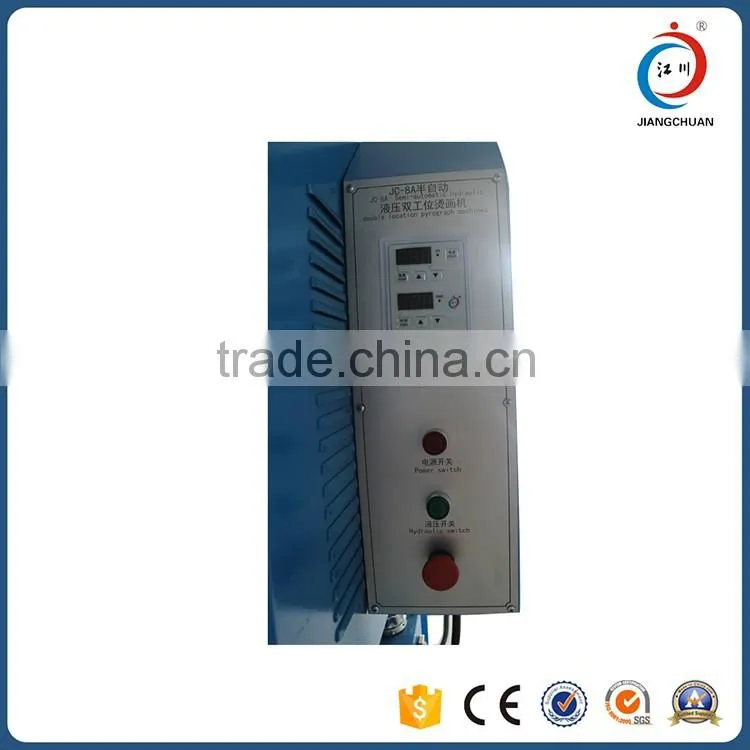 high pressure double working station heat sublimation machine