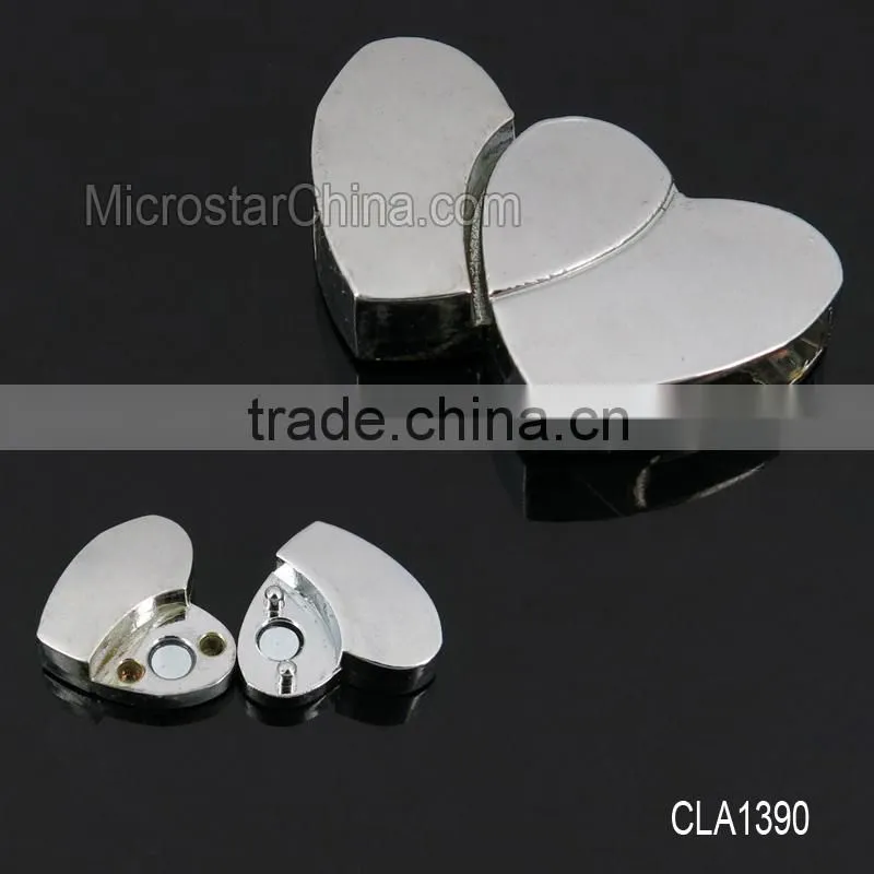 High quality zinc alloy material magnetic jewelry clasps for sale