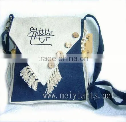 fashion canvas messenger bag