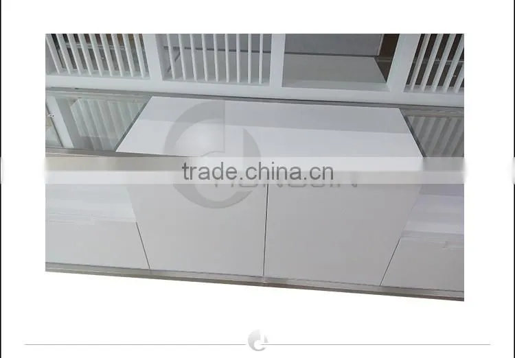 Hongjin Portable Grocery Store MDF Display Cabinet