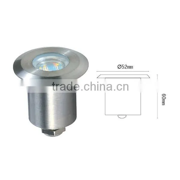 dc12v/24v underground pool water detection led lights
