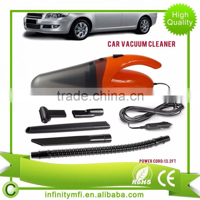 Car Vacuum Cleaner 12V 35W Dry Auto Vacuum Cleaner Handheld Hand Vacuum With 10.9FT (3.3M ) Power Cord