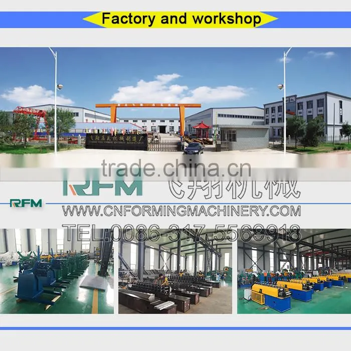 Cold formed steel channel forming machine on alibaba