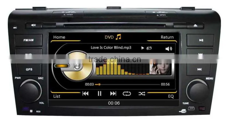 hot sale CAR ELECTRONIC car dvd for MAZDA 3 2004-2009 with factory