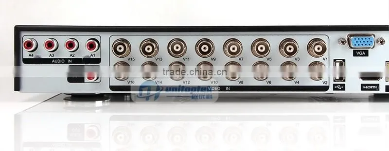 16 Channel 1080P Hybrid AHD DVR 16CH Surveillance Security KIT With 16PCS 2MP Bullet AHD Camera,IR 10M,Metal Housing,Waterproof
