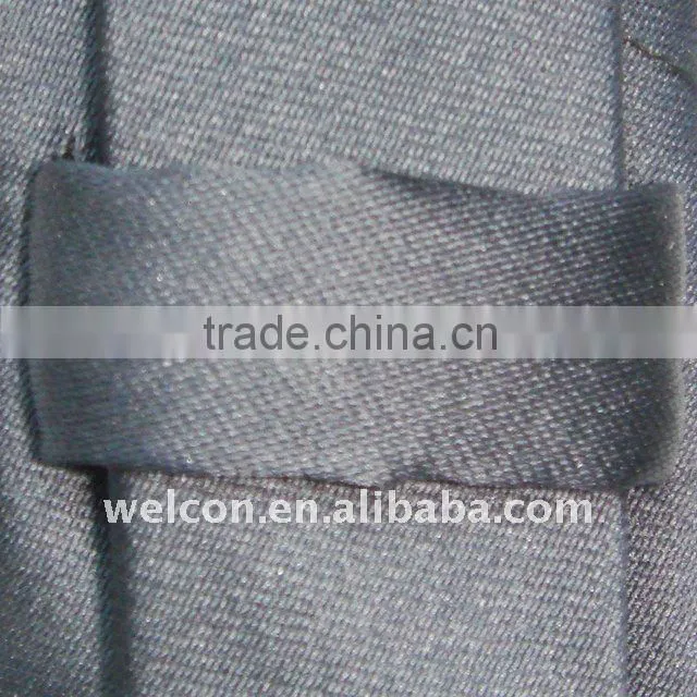fashion mens 100% silk plain black necktie