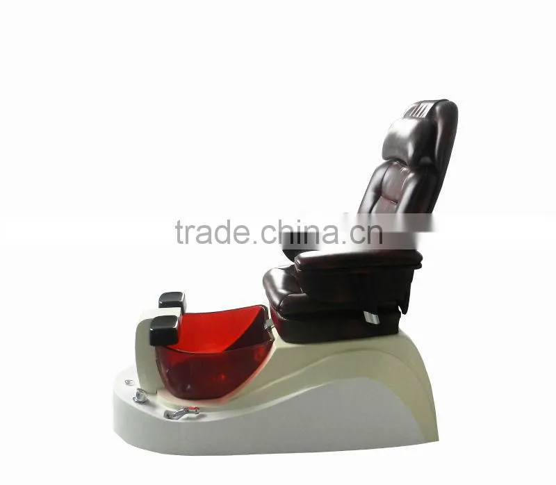 new arrival fiberglass basin swivel spa joy pedicure chair for sale