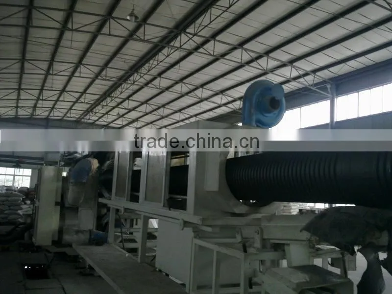 Pe/pvc Single-Wall / Double Wall Corrugate Pipe Production line production line