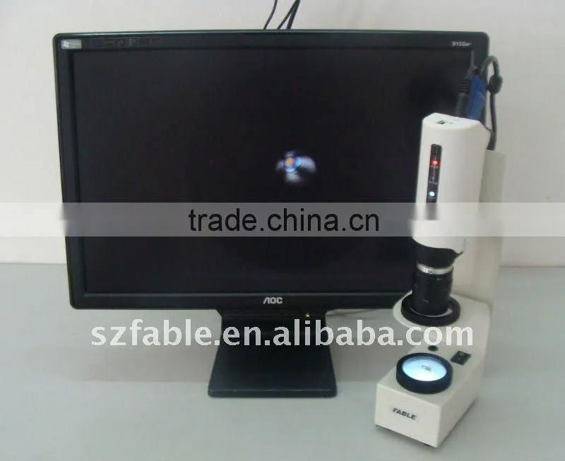 video polariscope for jewelry