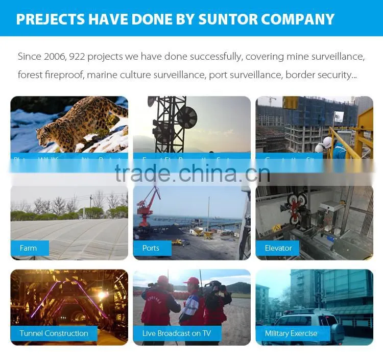 2016 Suntor Intelligent 22x 1080P Infrared Digital HD High Speed Dome IP IR Camera