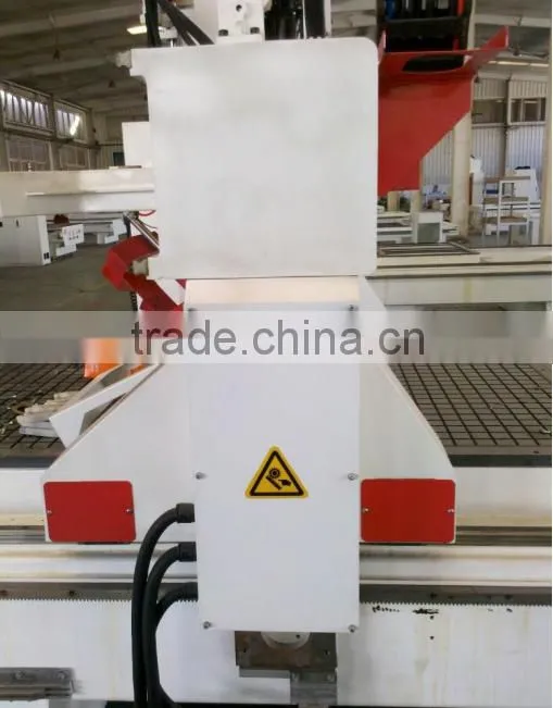 good performance high quality round disk 9kw HSD spindle atc cnc router with 8 tools TJ1325