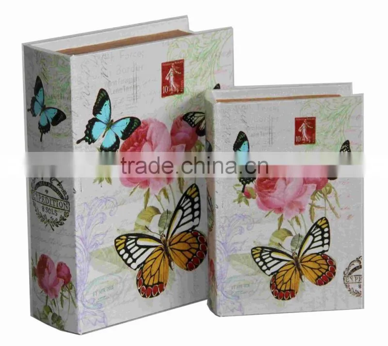 decorative book style box