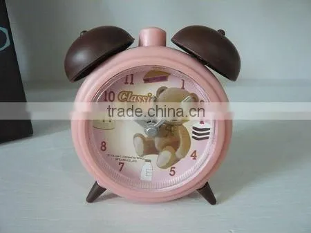 Plastic Double bell Alarm Clock