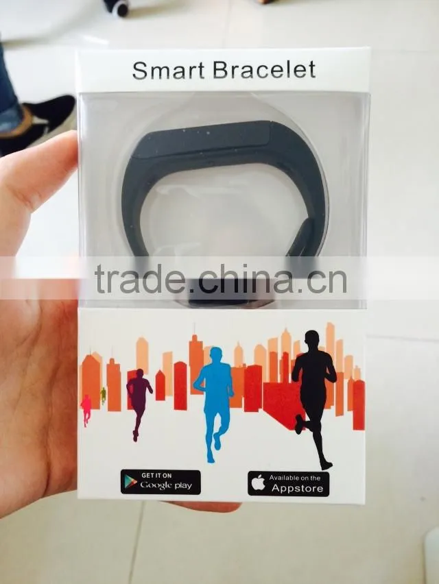 2015 newest model bluetooth 4.0 silicon smart bracelet i5 plus smart wristband for Android 4.3 and iOS 7.0 above
