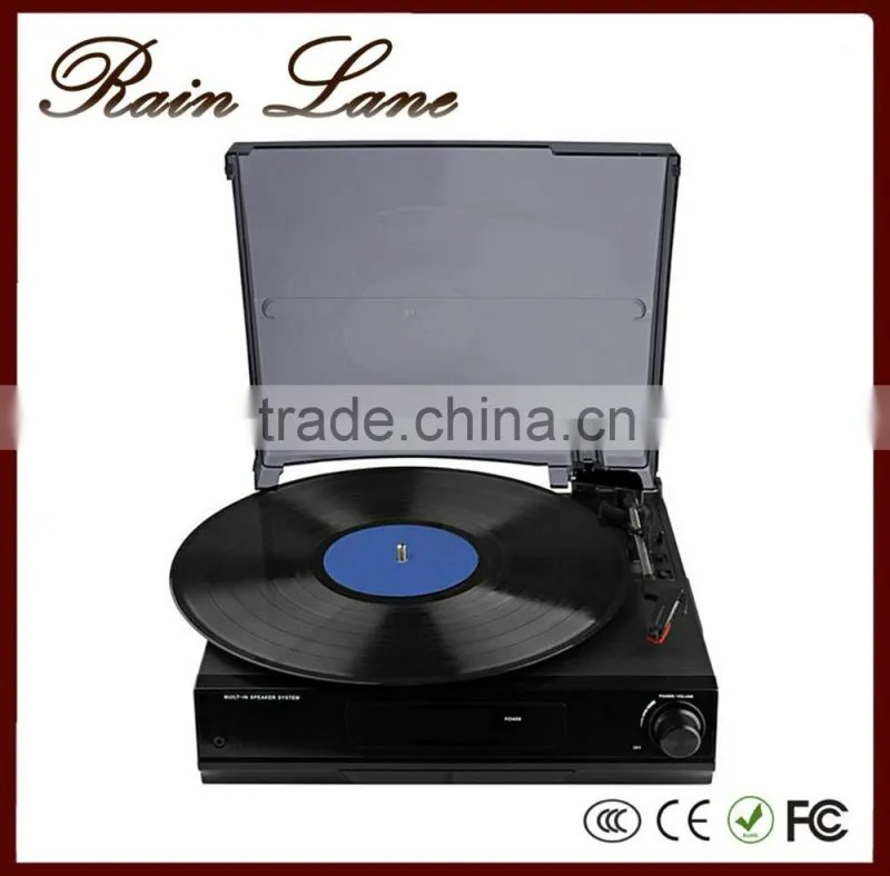 Rain Lane New Gramophone LP Turntable Vinyl Record Player Wholesale