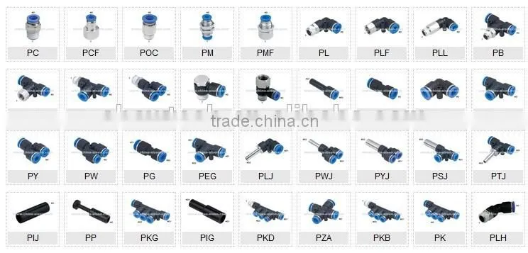PV Series Union Elbow Pneumatic Fitting-Quick Connector Fitting