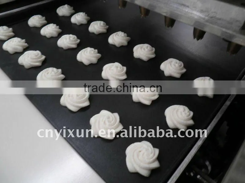 YX1000 PLC small fortune cookies making machine, cookies depositor