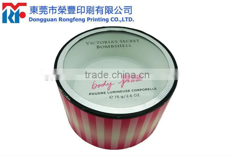 Simple design see through folding box