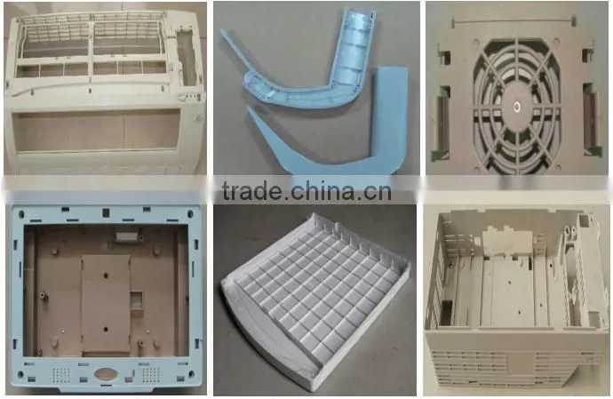used plastic injection molding machine parts/machining moulds