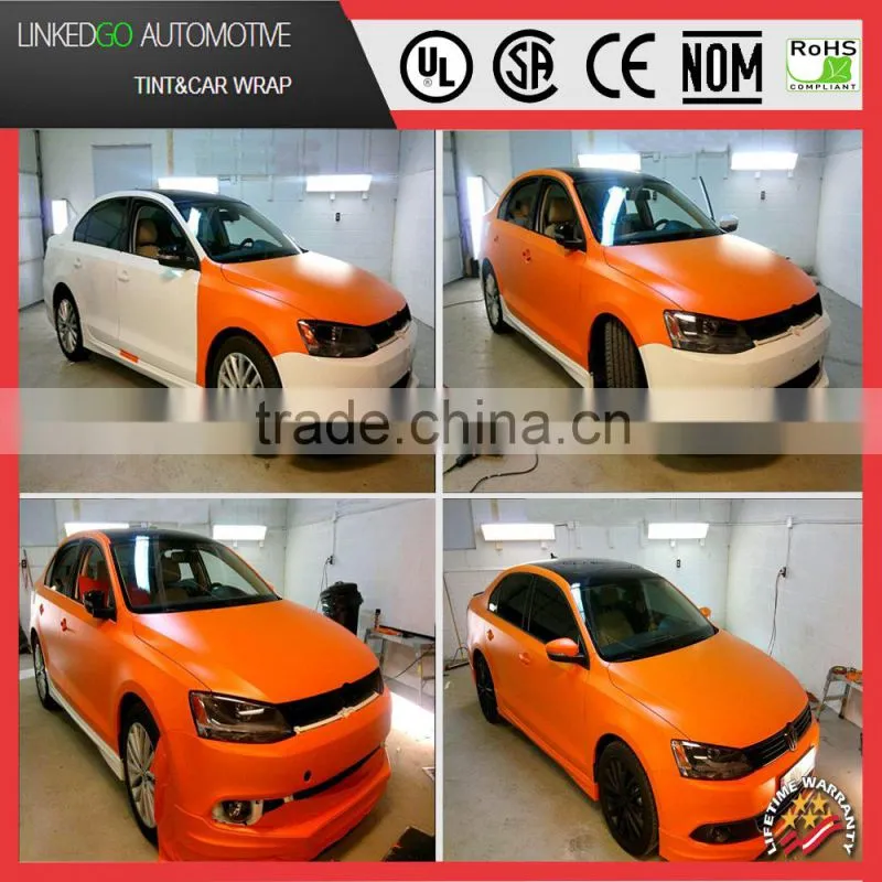 Most popular 1.52*30m auto carbon fiber car wrap vinyl film with air bubble channel
