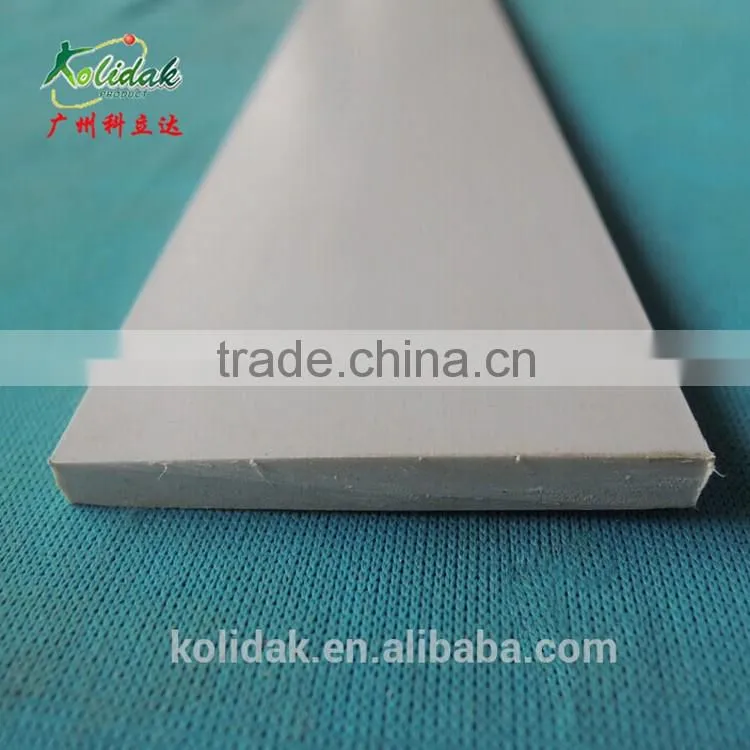 Gray Small rectangle bar TPE plastic profile