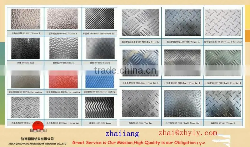 Aluminium Stucco Embossed Sheet and Coil for work plate with alloy 1060 3003
