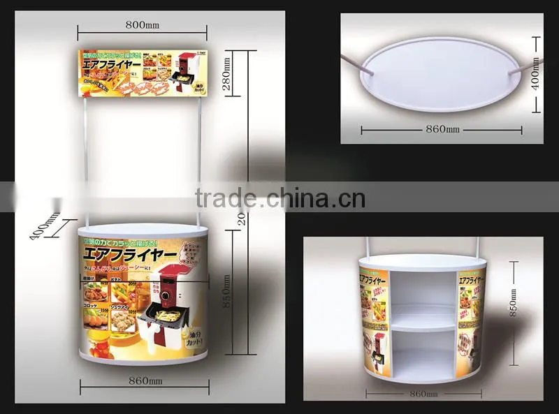 plastic foldable promotion table