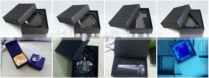 Handcrafts Clear Crystal Lotus Decoration for Wedding Gifts
