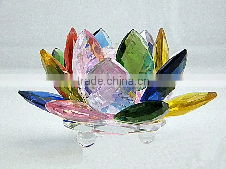 New colorful nice hot sale crystal flower