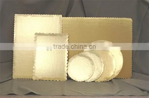 Bespoke Corrugated Cardboard Cheap Cake boards Foil Paper Wholesale