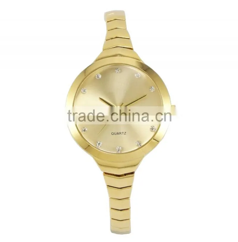 New Gold alloy Ladies watches china supplier custom watches
