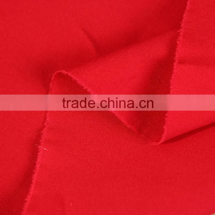 China manufacturer lastest design fabric 50% cotton 50% polyester white colorful polyester cotton shirting fabric by roll