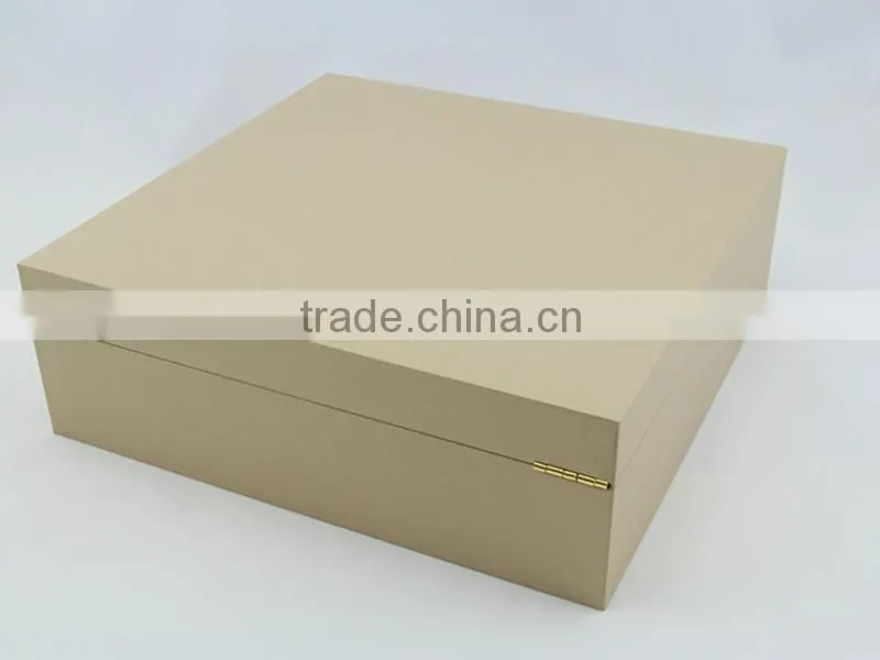 Luxury wooden packaging box with EVA tray