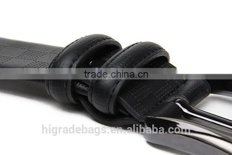 man fashionable cheap strong genuine leather belt men