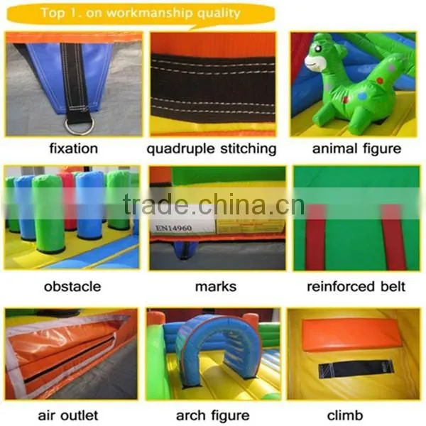 Cheap bouncy castle for sale , inflatable bouncy castle with slide , commercial bouncy castle