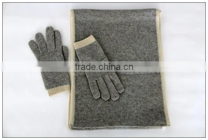 100% cashmere scarf and hat