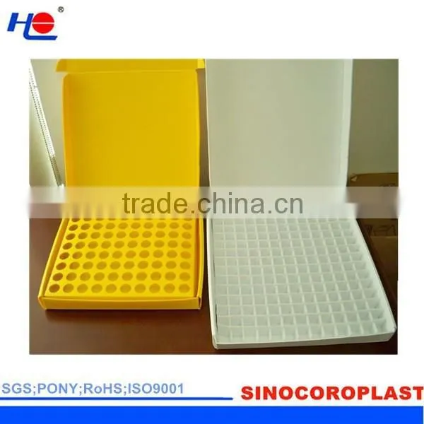 corona treated and moistureproof folding corrugated polypropylene sheet