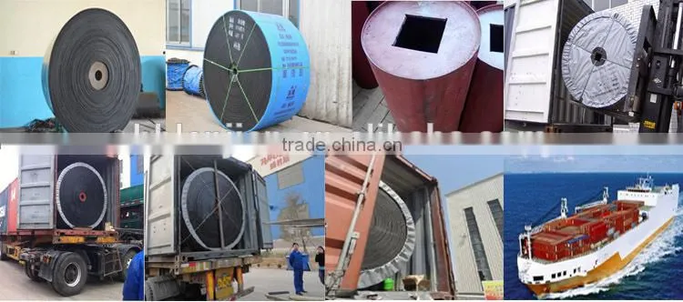 cotton covered with rubber conveyor belt manufacturer for mining machine